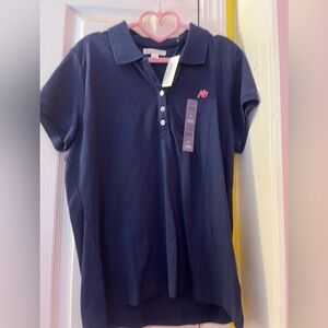 Aeropostale Dark Blue Collared Shirt XXL